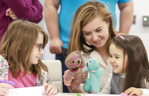 25 for '25 knitted teddy bears