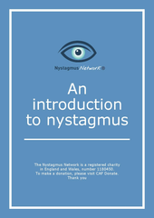 The front cover of An Introduction to Nystagmus.