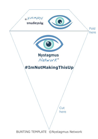Nystagmus Network bunting template